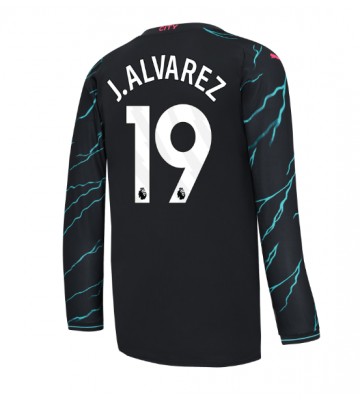Manchester City Julian Alvarez #19 Replika Tredjetrøje 2023-24 Langærmet